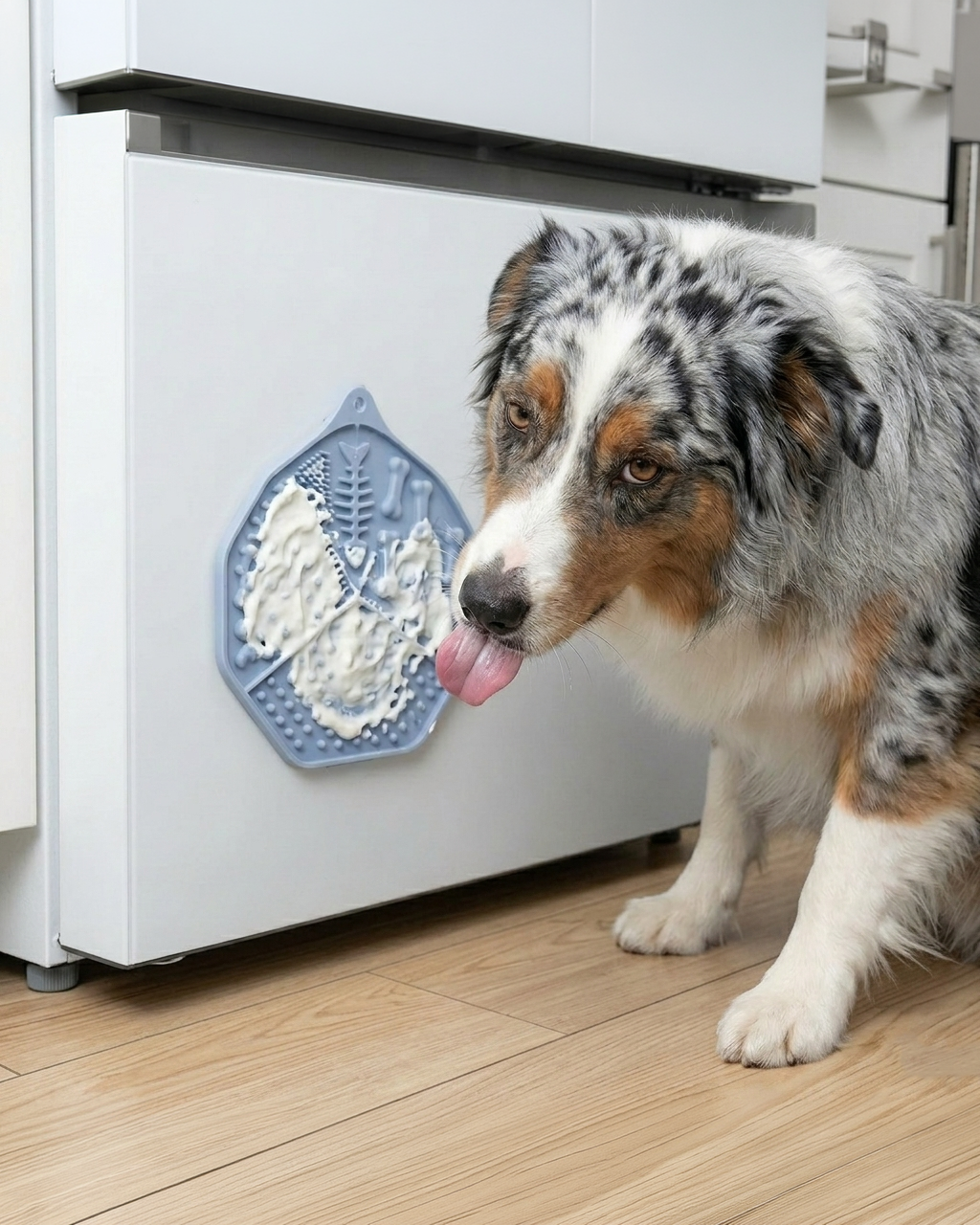 Blue Lick Mat Set